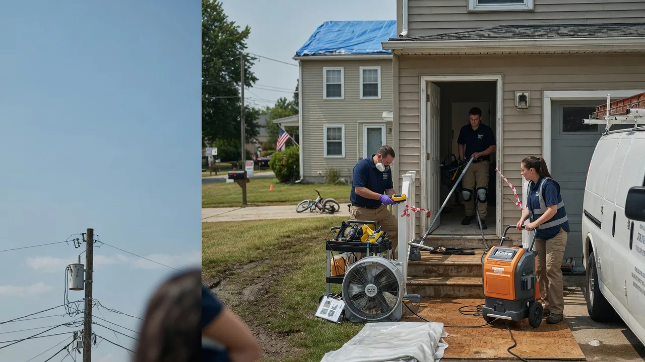 Water Damage Repair in Davin, WV near me